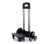 amangul 6 Roues À Chariot Pliable Bagages Roulants Étudiants Bagages Main Pour Sacs