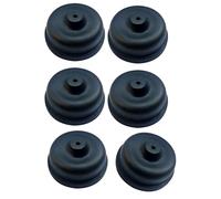 amangul 6pcs Diaphragme Remplacement Aquariums Air Pompes À Air Silicone Pièce Kits pour Les Accessoires d'eau Fishtanks