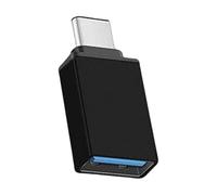 amangul Adaptateur USB convertisseur haute vitesse de transfert de données pour smartphones, tablettes, ordinateurs portables, appareils en alliage d'aluminium, adaptateur USB C