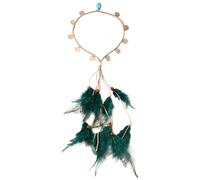 amangul Bandeau ethnique indien à plumes pour femme avec franges pour vacances costumées (2812lvse)