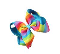 amangul Barrette à cheveux imprimée lapins sur le thème de Pâques pour enfants et adultes pour festivals et rassemblements (4)