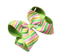 amangul Barrette à cheveux imprimée lapins sur le thème de Pâques pour enfants et adultes pour festivals et rassemblements (6)