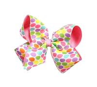 amangul Barrette à cheveux imprimée lapins sur le thème de Pâques pour enfants et adultes pour festivals et rassemblements (1)