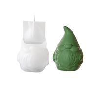 amangul Boîte de rangement en silicone - Moule en forme de Père Noël - Boîte à bijoux en résine époxy, pour aromathérapie, gypse, bougies - Décoration d'intérieur (Père Noël)