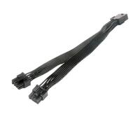 amangul Câble adaptateur d'alimentation PCIExpress 8 broches vers deux 8 broches (6 + 2) pour carte graphique CPU ou GPU PCIE