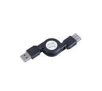amangul Câble d'extension rétractable USB 2.0 mâle vers femelle pour claviers et appareils USB
