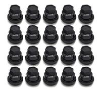 amangul Capuchons D'écrou De Roue en Plastique De Remplacement 15661036 24mm Antirouille Couvercles De Moyeu Automobile Conception Robuste 10 Pièces/20 Pièces Installation Facile Capuchons D'écrou De