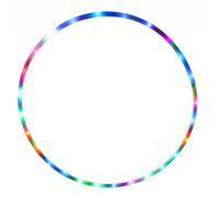 amangul Cerceau d'exercice Lumineux Jouets pour Accessoires De Noël pour Filles Cadeaux Amusants Cadeaux Interactifs d'halloween Cerceau De Fitness avec Lumières