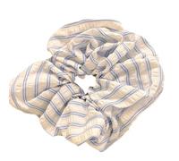 amangul Chouchous élastiques pour femmes et filles en tissu doux extensible, accessoires de cheveux décontractés et formels (bleu)