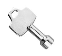 amangul Clé de boîte de compteur utilitaire triangulaire, pour courrier, ascenseur, armoire électrique, porte de train, vannes de compteur d ' eau, porte d ' ascenseur universelle