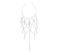 amangul Coiffe à pompons pour femme - Diadème en cristal - Accessoires de fête de mariage - Charleston - Pour jeux de rôle