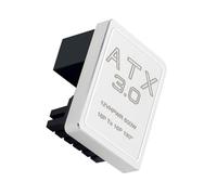 amangul Connecteurs d'alimentation pour carte graphique PCIe5.0 ATX3.0 Ready résistant aux chocs Boîtier en aluminium Optimisé pour l'espace Solution de gestion des câbles Haute compatibilité