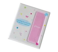 amangul Couvertures de classeur de cartes photo populaires coréennes, livre de support de carte photo populaire coréen, reliures d'album photo en peluche, albums photo, petit album photo