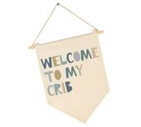 amangul Décoration de chambre d'enfant, drapeau de jardin d'enfants, décoration murale pour chambre d'enfants d'âge préscolaire, encourageant l'imagination et amusant pendentif pour chambre d'enfant