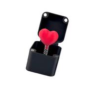 amangul Fleur De Rose/cœur d'amour dans Une Boîte Impression 3D Coffret pour Événement Romantique Valentin De Amie Coffret Coeur d'amour