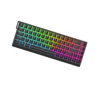 amangul HE65 Clavier mécanique filaire USB Esports Clavier offrant une réponse rapide pour un travail de bureau haute efficacité