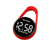 amangul Horloge numérique électronique de poche pour étudiants avec écran tactile Fonction de montre Veilleuse pour étudiant Bureau multifonction pour étudiants