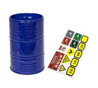 amangul Kits Modifiés De Voiture Télécommandée Simulation De Bidon D'huile Décoration pour Chenilles 1/8 1/10 Barils Réalistes Accessoire De Voiture Boîte en Métal