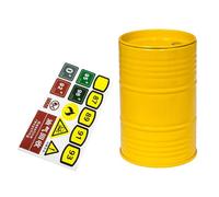 amangul Kits Modifiés De Voiture Télécommandée Simulation De Bidon D'huile Décoration pour Chenilles 1/8 1/10 Barils Réalistes Accessoire De Voiture Boîte en Métal