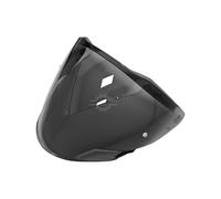 amangul Lentille de casque de moto avec protection UV400 anti-chocs haute clarté pour OF618 revêtement anti-buée visières faciles à remplacer en polycarbonate