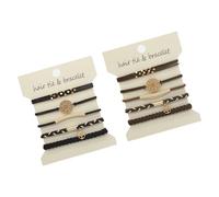 amangul Lot de 10 bracelets chouchous élastiques pour femmes et filles - Pour queue de cheval - Pour cheveux bouclés, lourds et longs (marron café foncé)