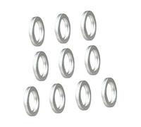 amangul Lot de 10 rondelles de pédalier faciles à installer pour vélo, casque, entretoises pour composants de cyclisme