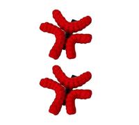 amangul Lot de 2 jolies pinces à cheveux en forme de bec de canard - Pour cosplay - En peluche - Pour femme - Pour usage quotidien et événement spécial (2 pièces en colère)