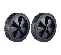 amangul Lot de 3 pneus de remorque détachables à réduction du bruit, construction en caoutchouc, mécanisme de libération rapide pour camping wagons et chariots de camping détachables