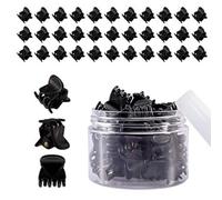 amangul Lot de 48 pinces à cheveux élégantes pour femmes, filles, enfants, adolescents (noir)