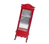 amangul Meuble miniature 1/12 en bois pour maisons de poupées réalistes - Modèle de vin pour maquette de scène