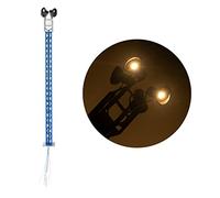 amangul Modèle Ferroviaire 1 Lumières Échelle Ho Quatre Lumières Lampes Table De Jeu De Guerre Treillis Mât Lampe De Pluie Kit De Lampe