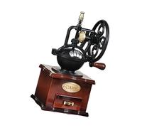 amangul Moulin à café à manivelle - Boîte à musique - Mécanisme à remonter - Décoration de table pour anniversaire, mariage, décoration d'intérieur - Mécanisme d'horloge à manivelle - Boîte à musique