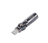 amangul Petit adaptateur USB vers USB C en aluminium - Type de connecteur de conversion de type Gaming Phone Charge Adaptateur pour téléphone et tablette