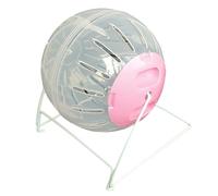 amangul Petit Animal Running Wheel Broise Concevoir Librement en Plastique Hamster Exercice Rouleau Ball Jouet avec Un Équipement De Gymnase Hamster Gym Accessoire De Cage Stable