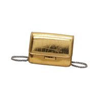 amangul Petit sac à main élégant pour les femmes et les professionnels à la recherche d'un look distinctif, doré, One Size