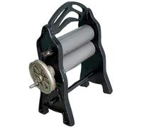 amangul Petite machine à pâte manuelle en métal et bois 1/12 Maisons de poupée Modèle de meubles de cuisine Modèle de maison de poupée Collectors Antique Model