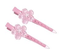 amangul Pince à cheveux en forme de fleur pour filles avec pétales réalistes, design confortable en résine pour une longue tenue (comme indiqué)