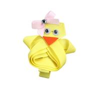 amangul Pince à cheveux en tissu poulet/lapins de Pâques pour enfants et adolescents avec nœuds pour ajouter une touche festive à divers Ou(29)