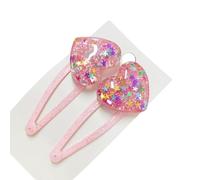 amangul Pince à cheveux scintillante pour femmes et enfants Adorkable Coiffe Barrettes en forme de cœur Jolies épingles à cheveux pour filles des années 2000 (. 3 images 7)