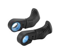 amangul Poignées de guidon de VTT en alliage d'aluminium - Durabilité - Montage facile - Indicateurs gauche et droit - Pour vélo de montagne sur de longues distances - Repose-mains ergonomique