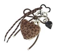 amangul Porte-clés En Corde Tressée Étoile En Peluche Pendentif De En Forme De Cœur Accessoires De À De Mode Pour À Main Décorations De À Main Ornement Suspendu