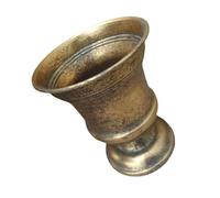 amangul Pot de fleurs en fer rural pour table rurale - Pot décoratif pour cuisine, bureau, salon et événement de mariage - Seau décoratif en fer pour plante