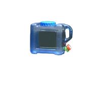 amangul Réservoirs d'eau transparents de 5/8/10/12/15 L avec robinet, seau de camping, seau portable pour remplacement de camping