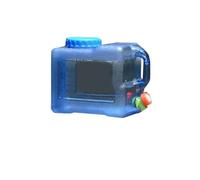 amangul Réservoirs d'eau transparents de 5/8/10/12/15 L avec robinet, seau de camping, seau portable pour remplacement de camping
