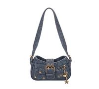 amangul Sac à bandoulière décontracté pour femme en polyuréthane texturé doux avec sangle ergonomique, sac de travail, sac à main de voyage, sac à main facile à transporter au quotidien, b, One Size