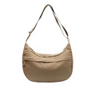 amangul Sac à bandoulière en nylon pour femme avec sangle réglable pour le travail, l'école ou les sorties décontractées, sac de courses pratique, kaki, One Size