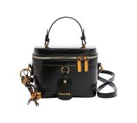 amangul Sac à bandoulière tendance rétro pour femme - Sac à main de voyage - Messagers de maquillage pour tous les jours - Bandoulière assortie pour femme - Sac à main élégant, Noir , One Size