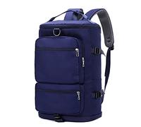 amangul Sac à dos de sport, sac de sport, sac de voyage, sac à bandoulière décontracté, pour homme et femme (bleu foncé)