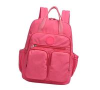 amangul Sac à dos élégant pour femme - Ergonomique et pratique - En nylon - Avec sangle réglable, F