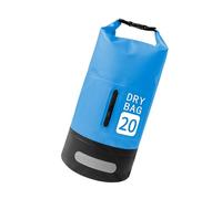 amangul Sac étanche de 20 L avec bandoulière réglable pour natation, rafting, plongée, bleu